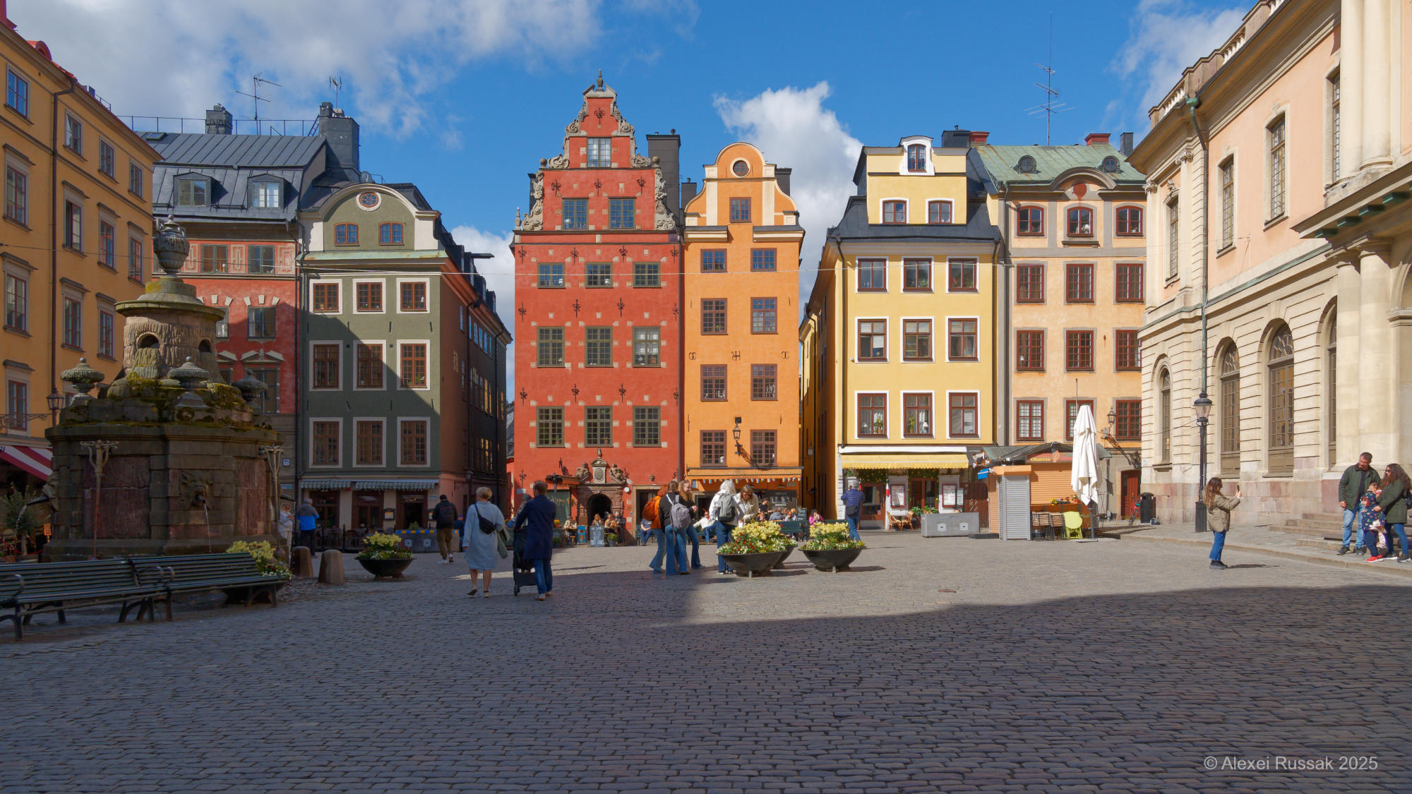 Platz vor dem Nobel-Preis Museum