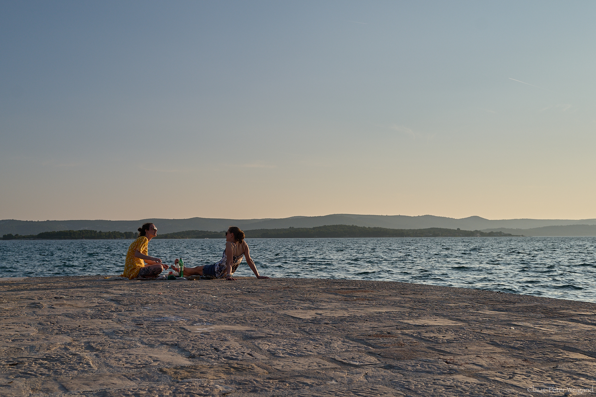Feierabend am Meer
