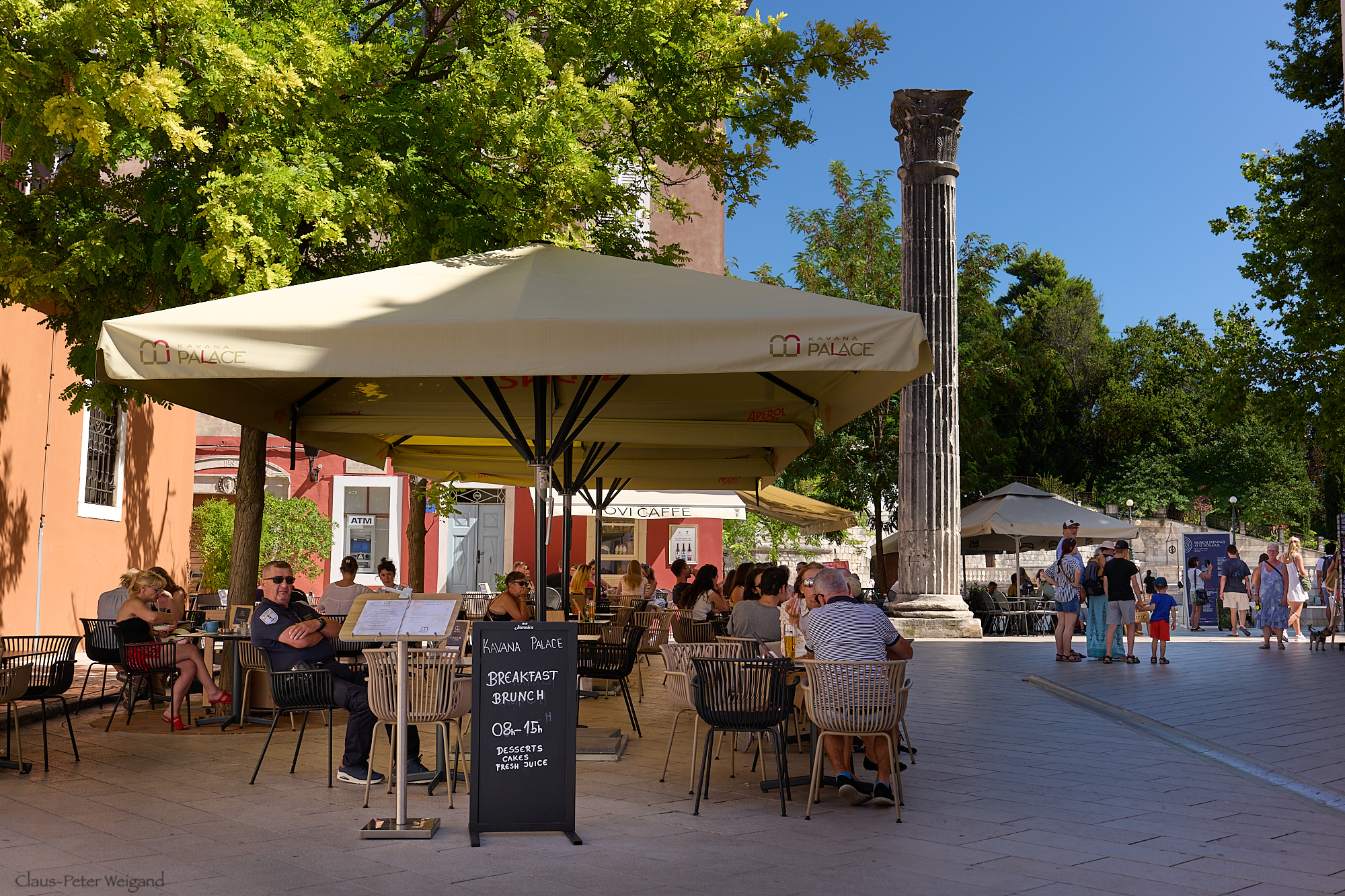 Frühstück im Cafe