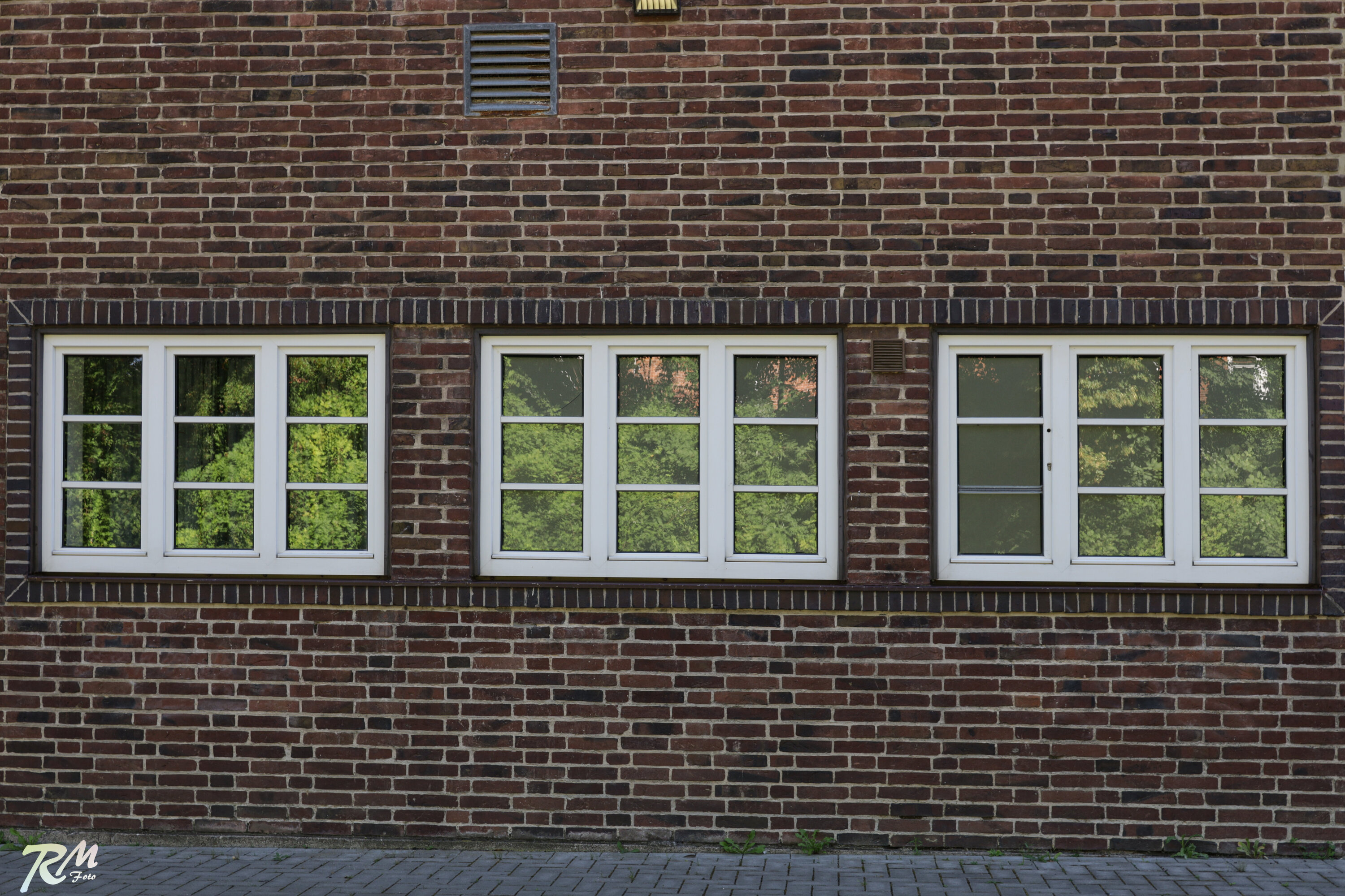 Fenster an der Gallbergschule.