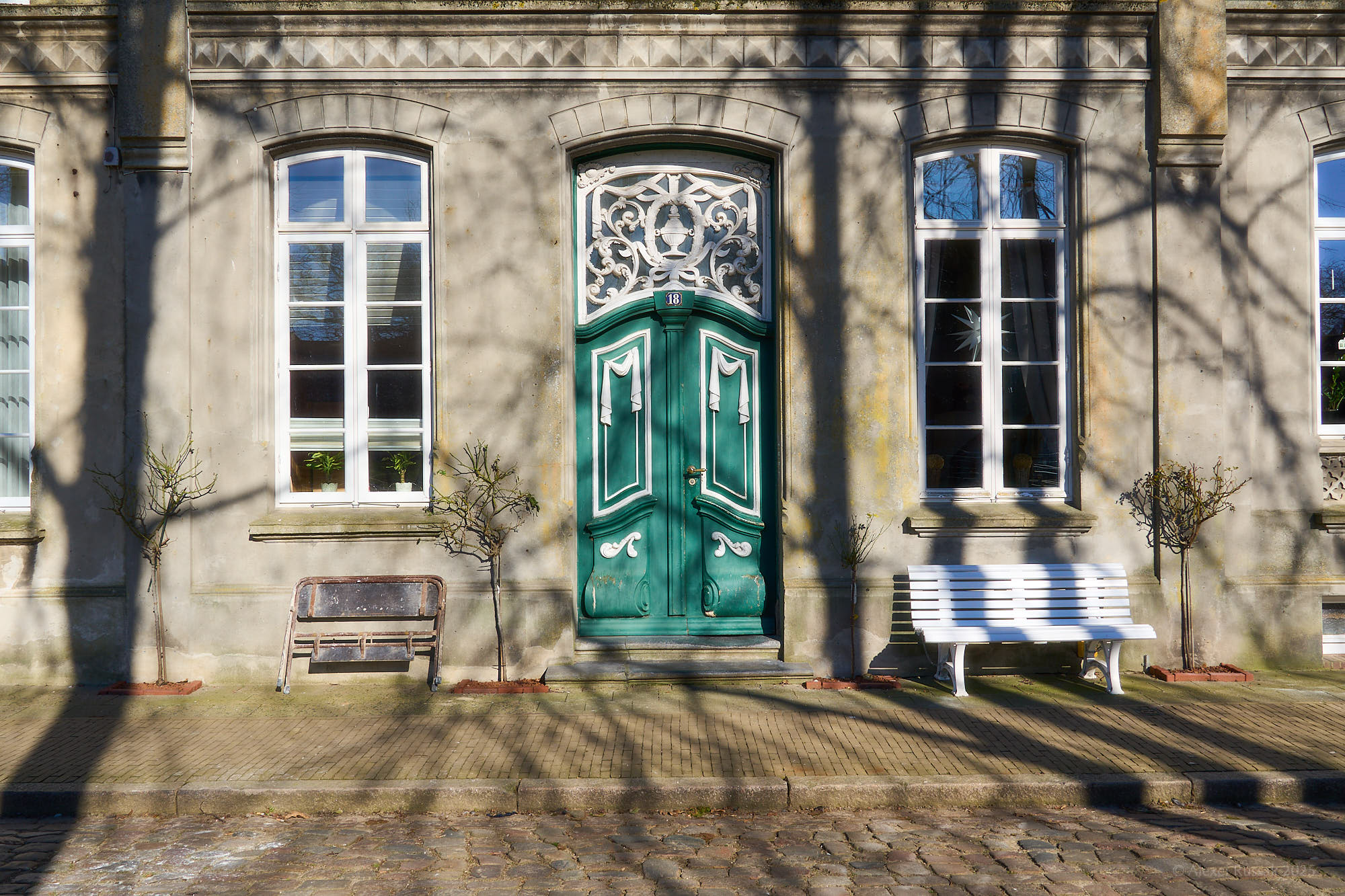 Schatten an der Wand