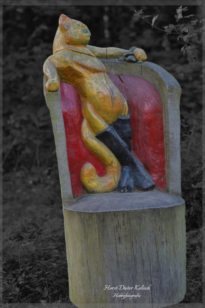 Märchenskulpturen im Volkspark Flensburg