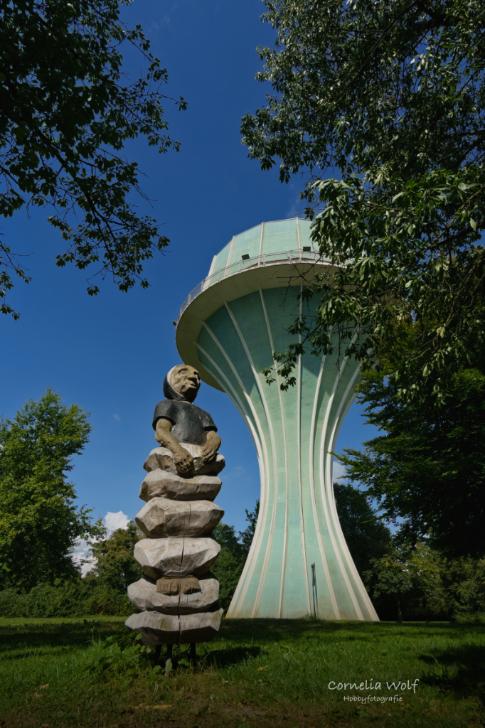 Märchenfigur am Flensburger Wasserturm
