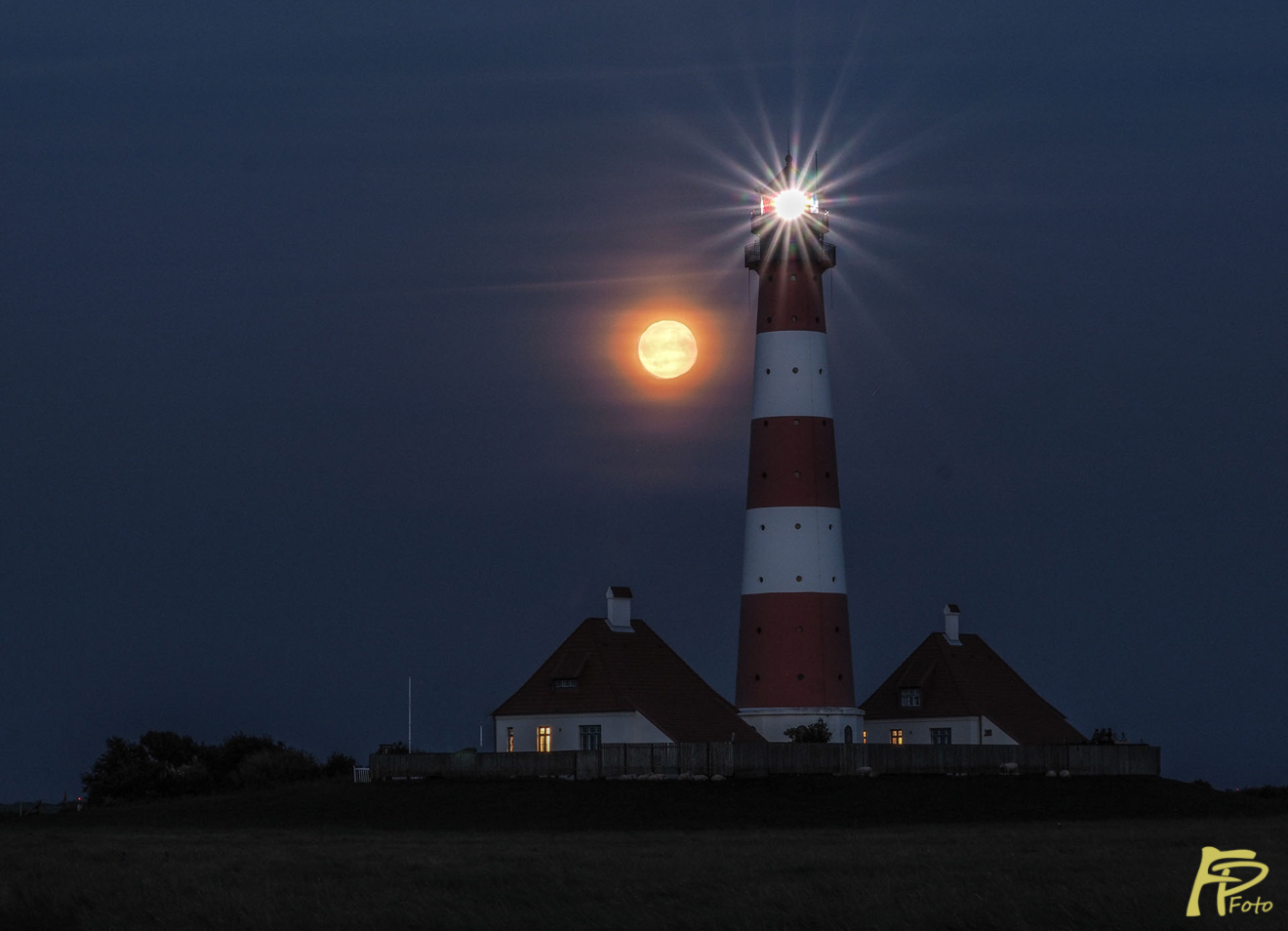 Westerhever am Abend