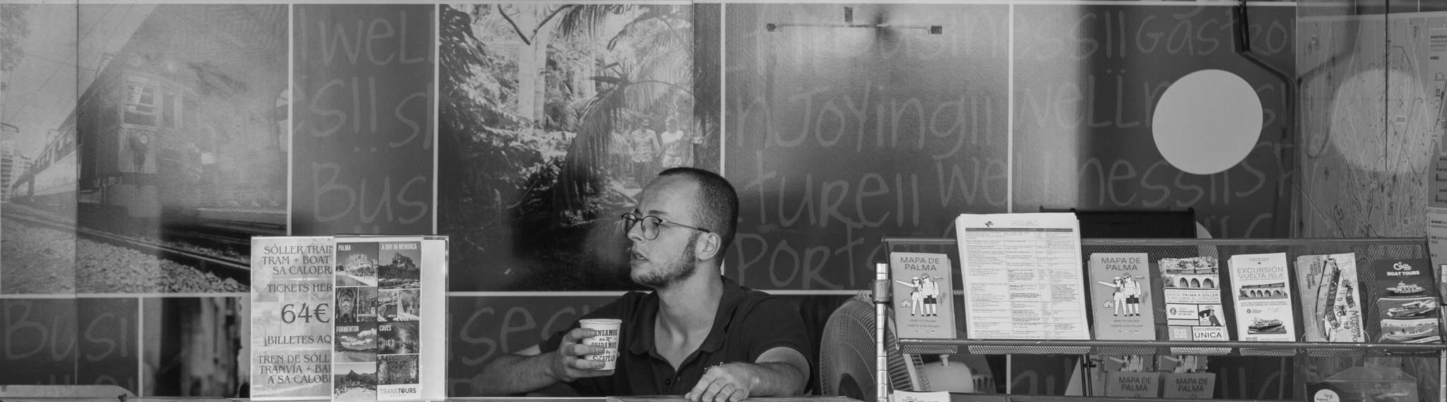 Kioskbetreiber in Palma