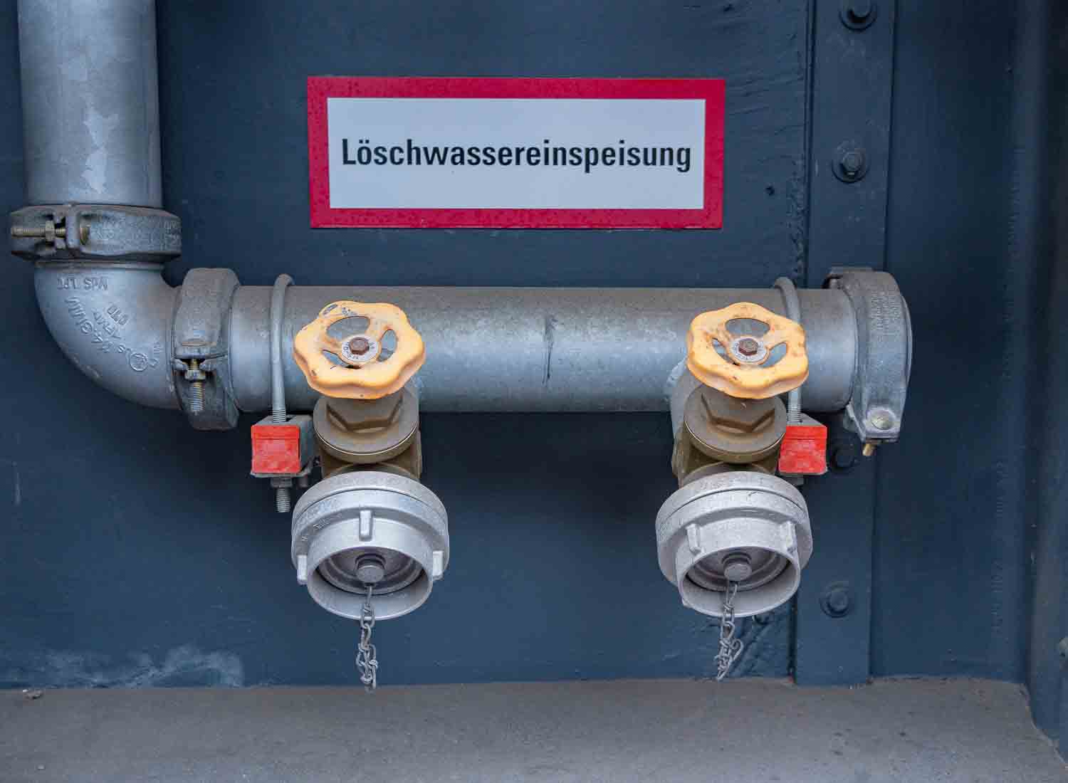 Löschwassereinspeisung