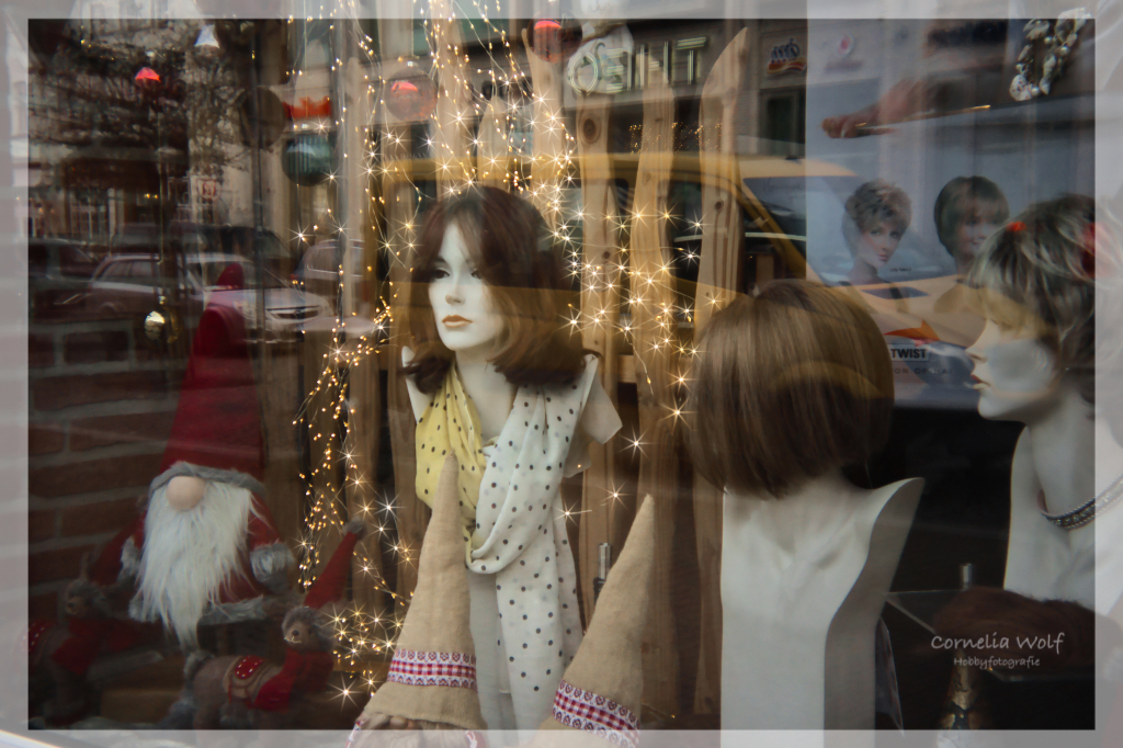 Schaufenster-Spiegelung