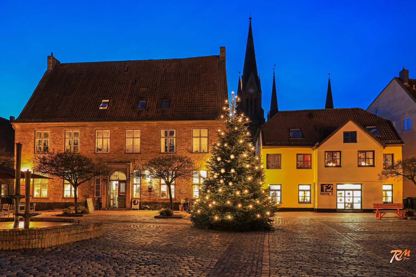 Rathausmarkt Schleswig.