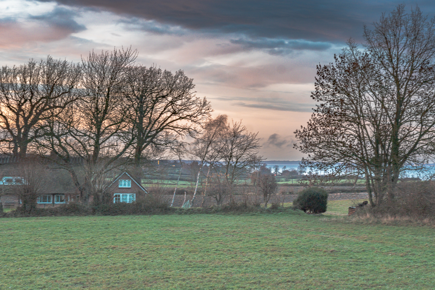 Blaue Stunde in Steinberghaff