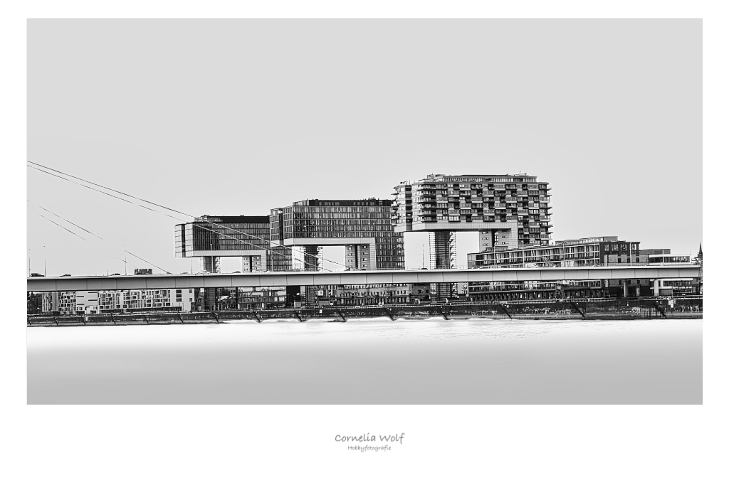 Kranhäuser in Köln am Rhein