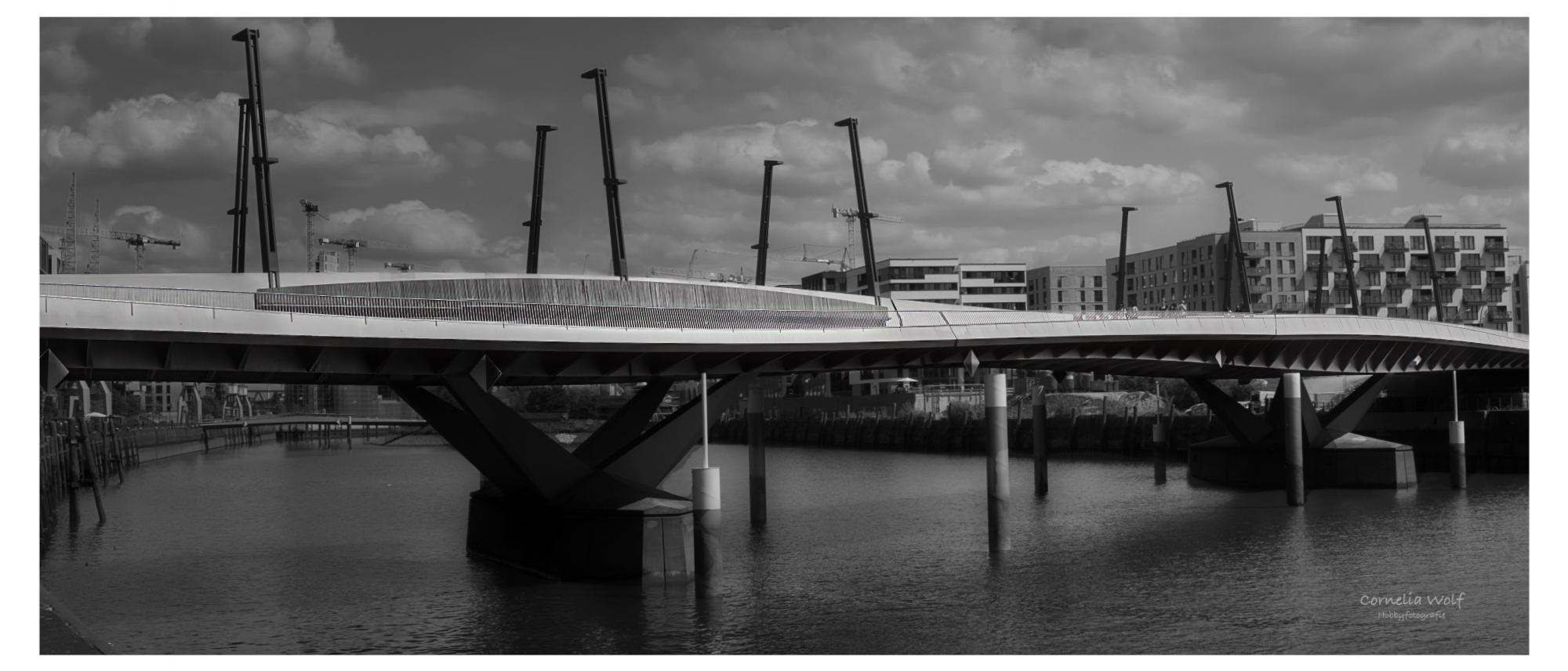 Hamburg Brücke Fine Art 3000/85