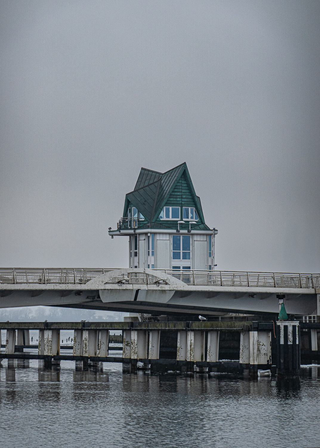 Brückenwärterhaus Kappelner Klappbrücke