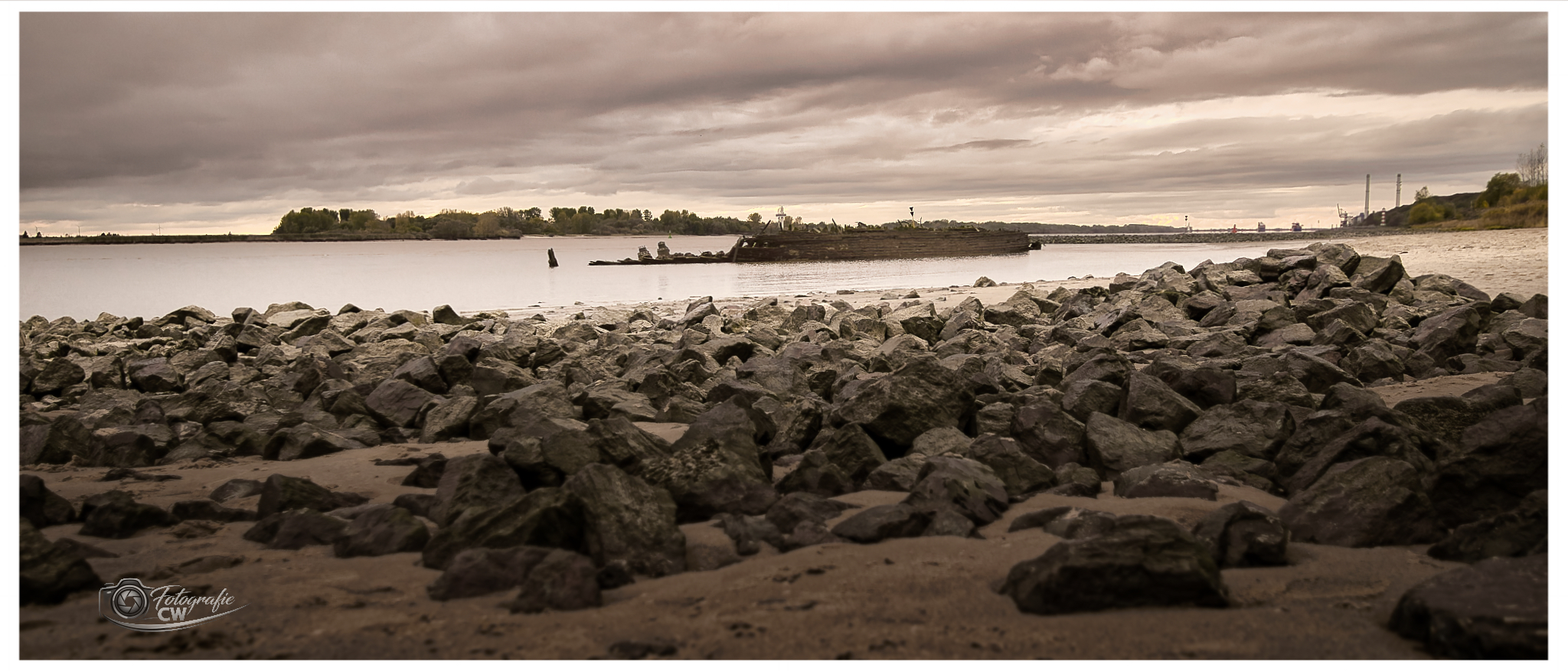 Blankenese Elbstrand, Wrack Polstjernan