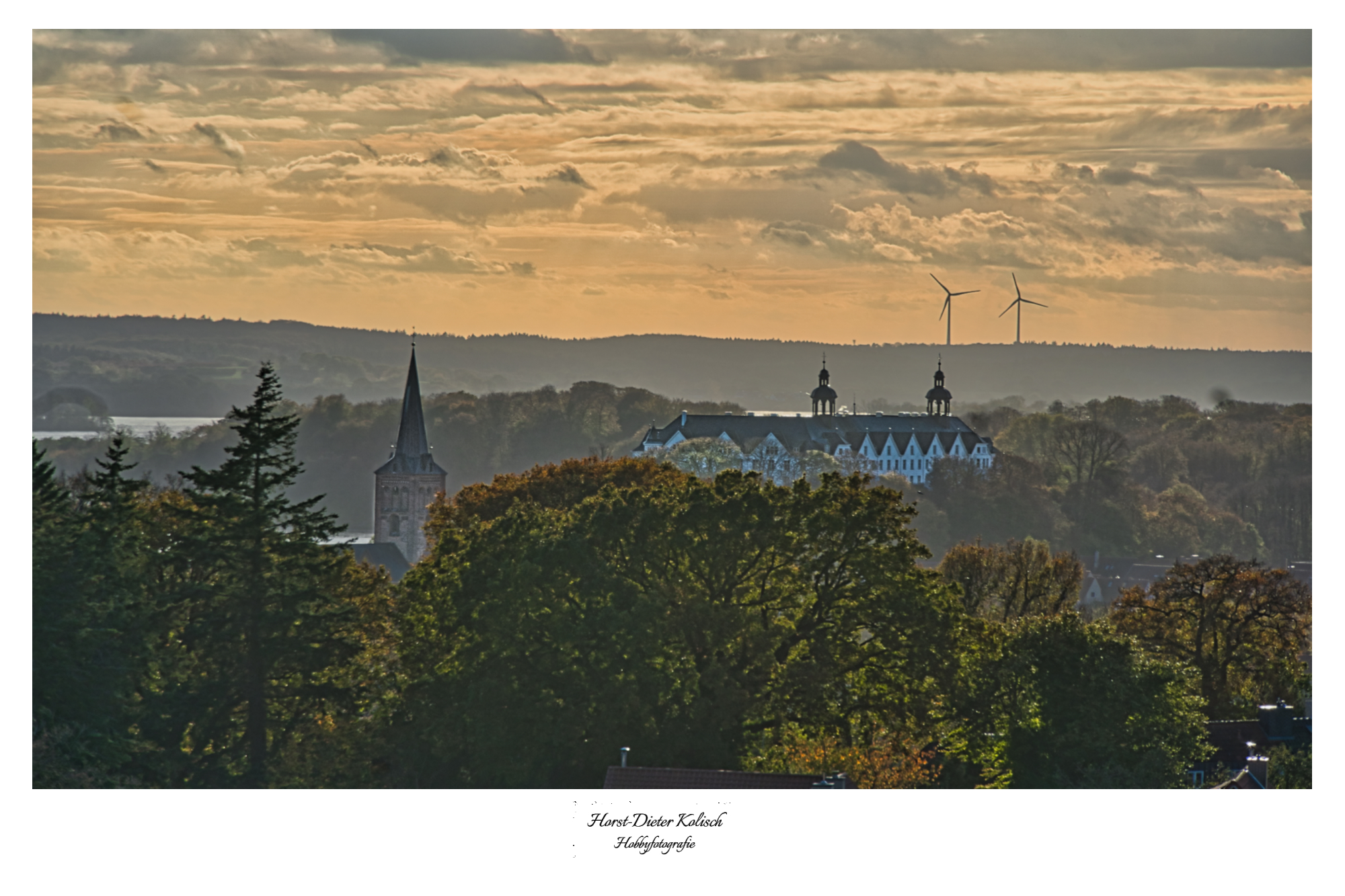 Blick auf das Plöner Schloß