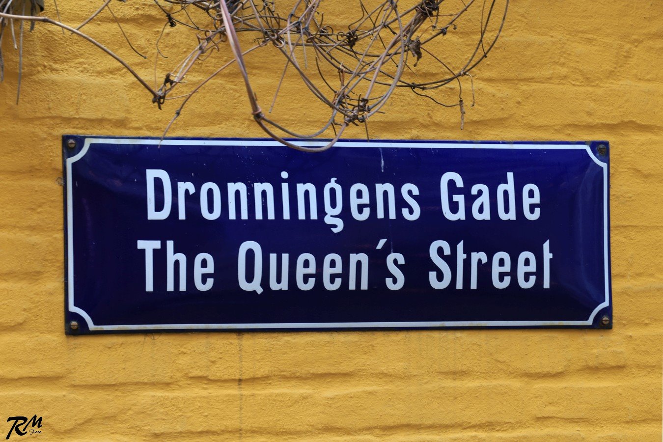 Dronningens Gade im Hof