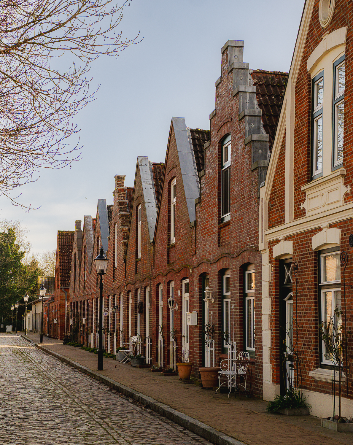 Treppengiebel-Häuser