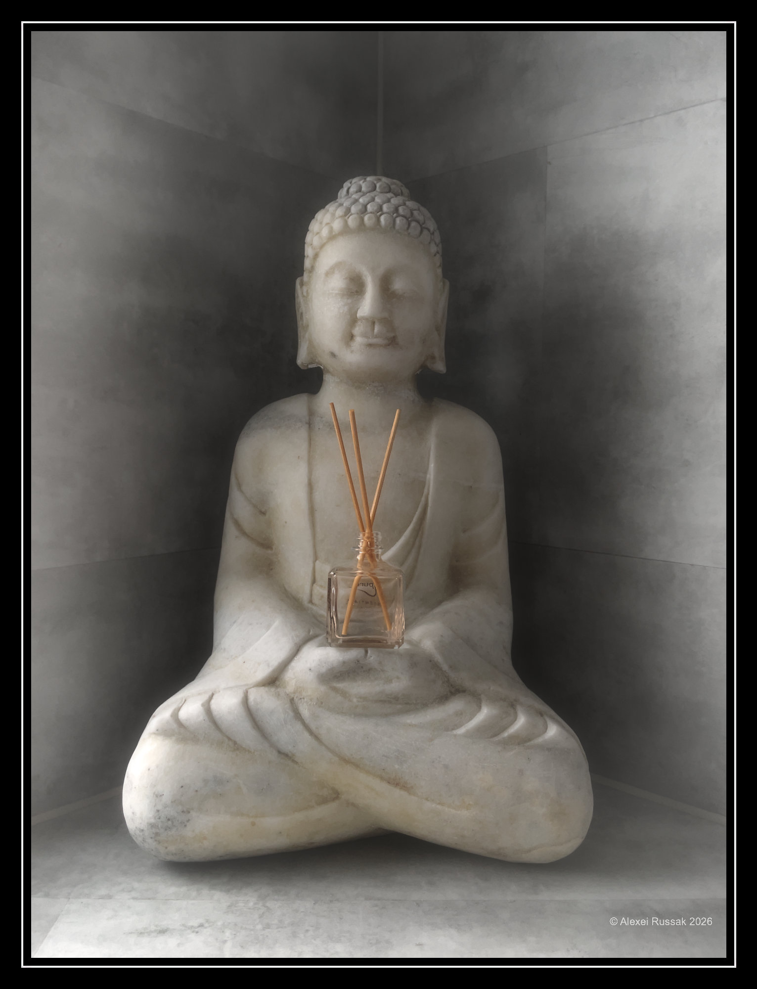 Buddha und der Frühlingsduft