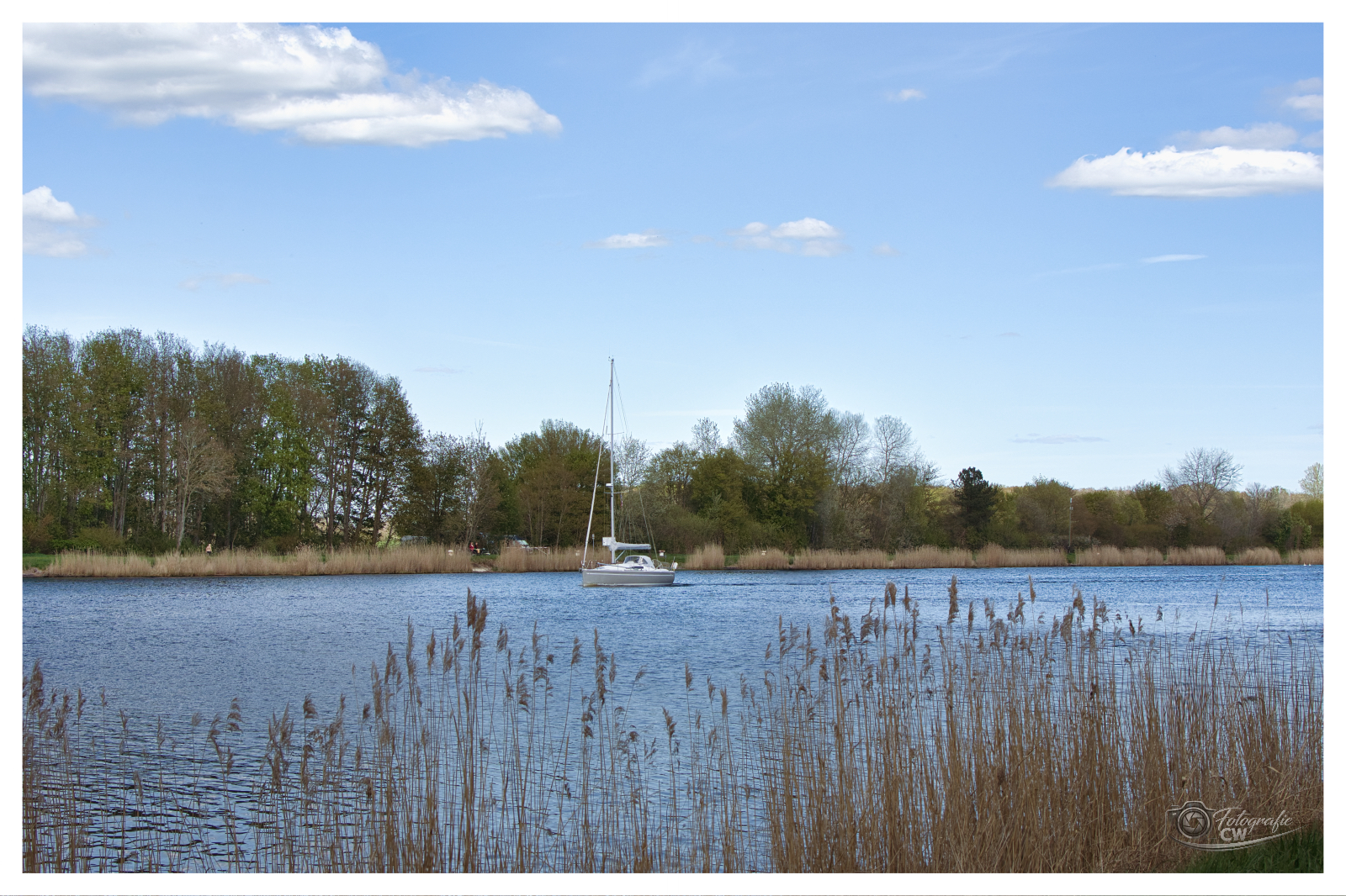 Segelboot auf dem NOK