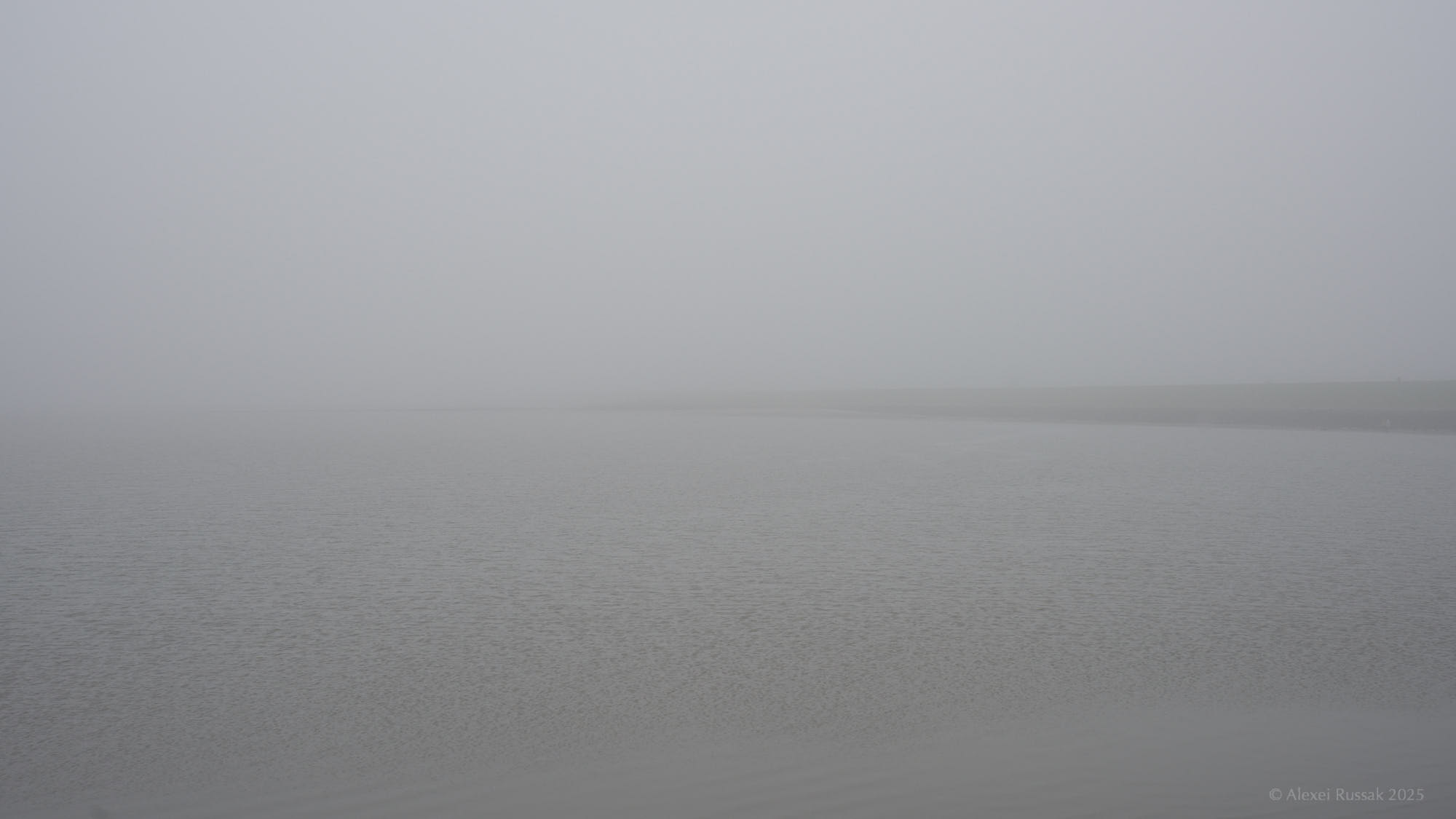 Holmer Siel im Nebel III