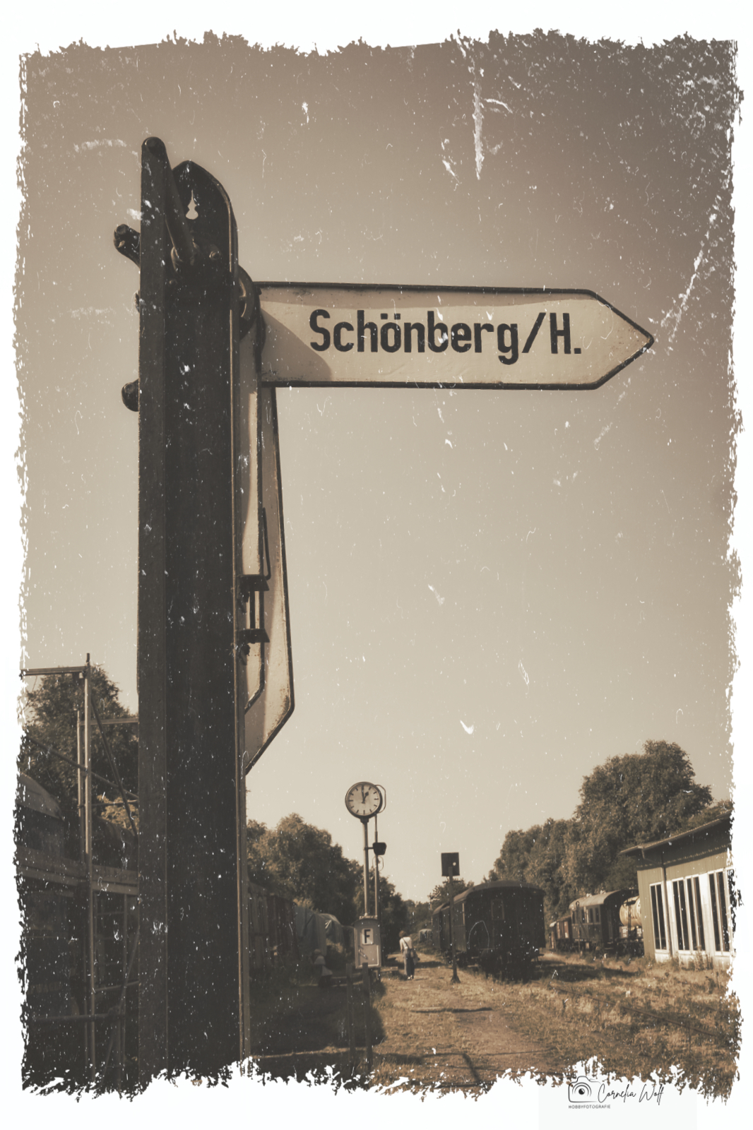 Abfahrt nach Schönberg