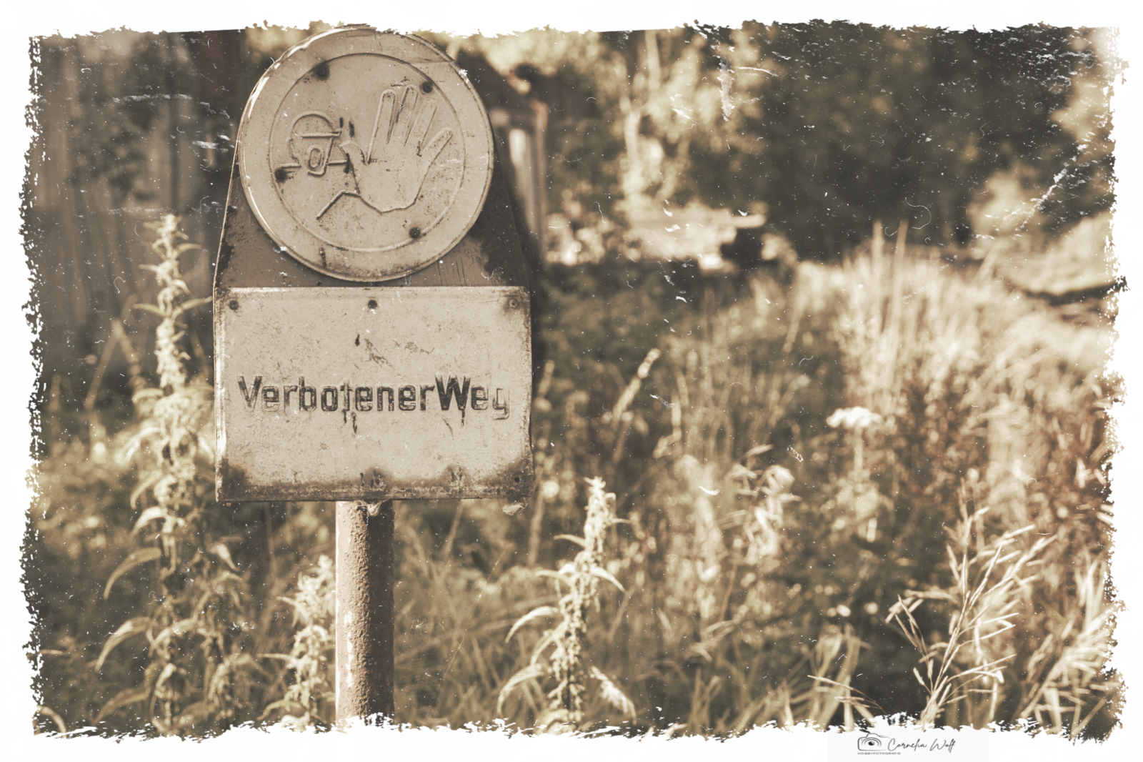 Verbotener Weg