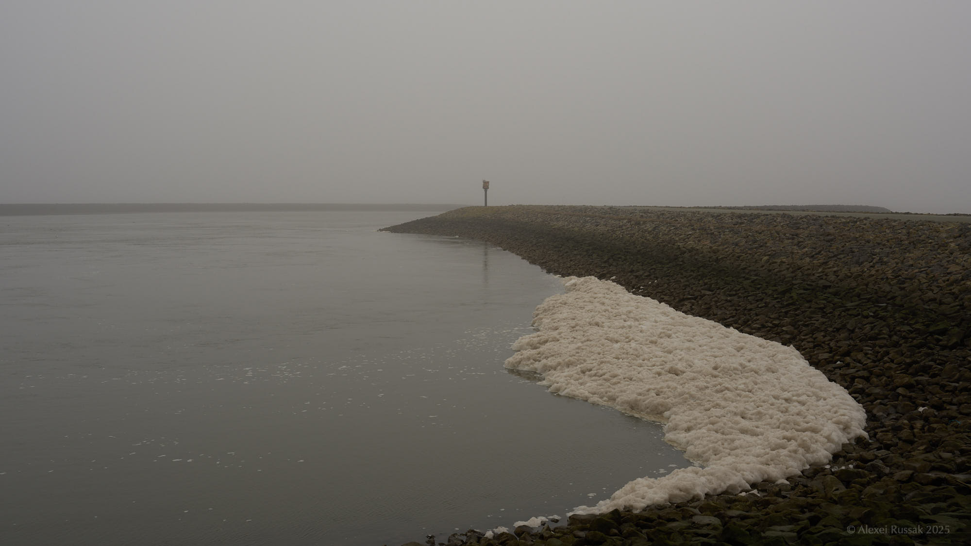Holmer Siel im Nebel I