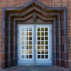 Ehemalige Gallbergschule, Eingang zum jetzigen Kinderhort des Kinderschutzbundes.