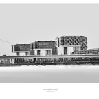 Kranhäuser in Köln am Rhein