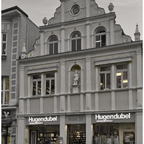 Historisches Haus in der Holm-Passage in Flensburg