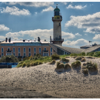 Leuchtturm und Teepott Warnemünde