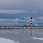 Spiegelung auf dem Eis